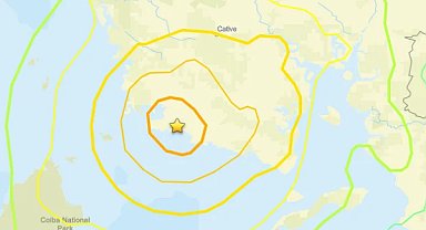 Panama’da deprem