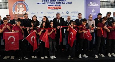 Pendik Borsa İstanbul MTAL Spor Salonu hizmete açıldı