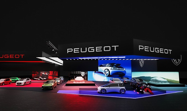 Peugeot modelleri yeni nesil stant konseptiyle Paris’te sahneye çıkıyor