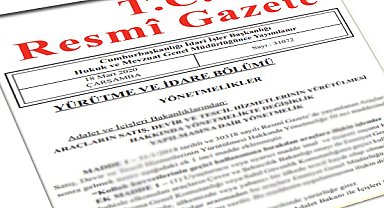 Resmi Gazete başlıkları 