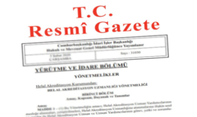 Resmi Gazete başlıkları