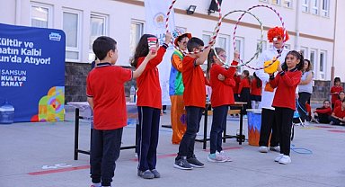 Samsun’da çocuklar bilim ve geleneksel oyunlarla buluşuyor