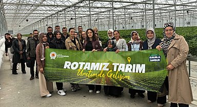 Samsun’da üreticiler farklı tarımsal üretim modellerini yerinde inceliyor