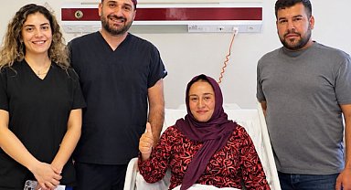Şanlıurfa’da 12 santimetrelik kistik kitle robotik cerrahiyle çıkarıldı