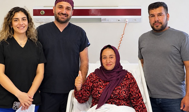 Şanlıurfa’da 12 santimetrelik kistik kitle robotik cerrahiyle çıkarıldı