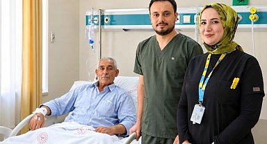Şanlıurfa’da aort kapak ameliyatı küçük kesiyle yapıldı