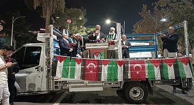 Şanlıurfa’da Gazze için yürüyüş düzenlendi