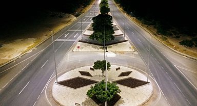 Şanlıurfa GAP Havalimanı yoluna 65 milyon lirayı aşan aydınlatma yatırımı yapıldı