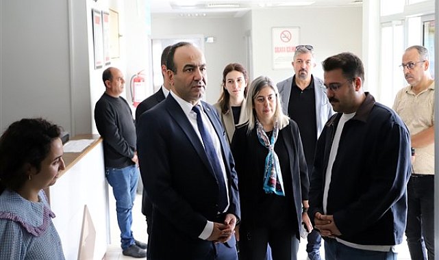 Şanlıurfa İl Sağlık Müdürü Berk, Viranşehir'deki sağlık tesislerini ziyaret etti