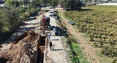 Sarıgöl’de 1.200 metrelik yağmur suyu hattı tamamlandı