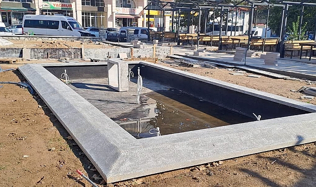 Şuhut'ta Atatürk Parkı Yenileniyor