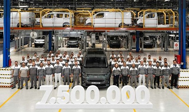Tofaş, 7,5 milyonuncu aracını üretti