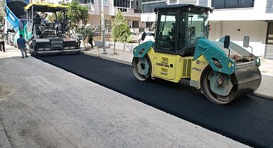 Turgutlu Türkmen Yolu'nda asfalt çalışmaları başladı