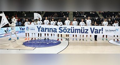 Türk Telekom COP31 mesajını Avrupa basketbol sahnesine taşıdı: Yarına Sözümüz Var