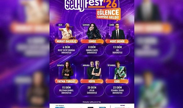 Türk Telekom Selfyfest’26 ile üniversite kampüslerinde eğlence başlıyor