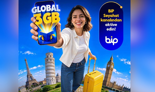 Turkcell’den 174 ülkede geçerli Global 3 GB paketi hediye