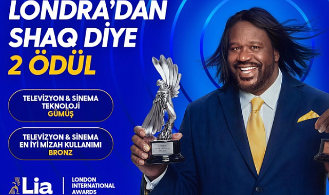 Turkcell’in “Shaq diye 5G” reklam kampanyasına London International Awards’tan çifte ödül