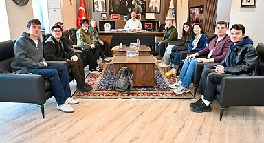 Üniversite öğrencileri Karacabey'de saha araştırması yaptı