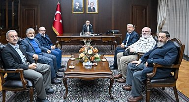 Vali Aktaş, Darıca Abdülhamid Han Vakfı yönetimini kabul etti