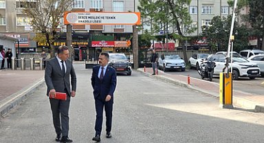 Vali Aktaş, Gebze Mesleki ve Teknik Anadolu Lisesini ziyaret etti
