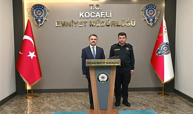 Vali Aktaş, Kocaeli İl Emniyet Müdürü Özcan’ı ziyaret etti