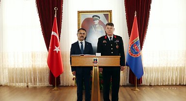 Vali Aktaş’tan İstanbul İl Jandarma Komutanı Tataroğlu’na ziyaret