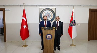 Vali Masatlı’dan Emniyet Müdürü Özen’e ziyaret