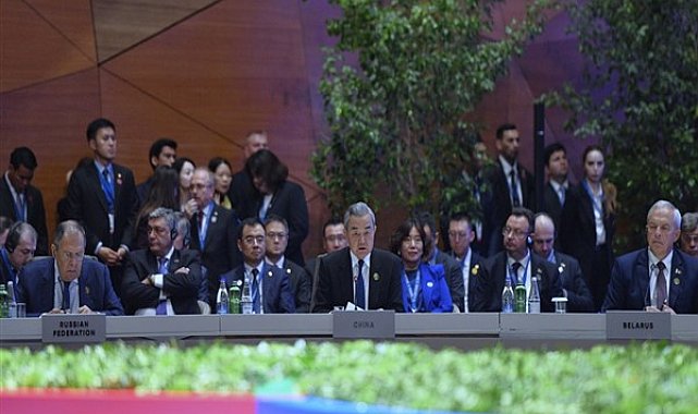 Wang Yi'den CICA Zirvesi'nde dört maddelik iş birliği önerisi