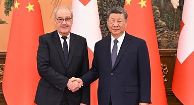 Xi Jinping, İsviçreli mevkidaşı ile görüştü
