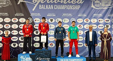 Yıldırım’ın genç güreşçileri Balkan Şampiyonası’ndan 2 madalyayla döndü