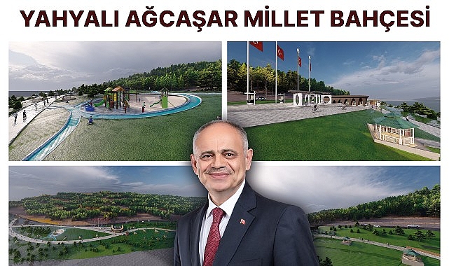 Yahyalı Belediye Başkanı Esat Öztürk, şehirleşme yolunda ilçeye değer katacak yeni projelerini açıkladı; Ağcaşar Millet Bahçesi
