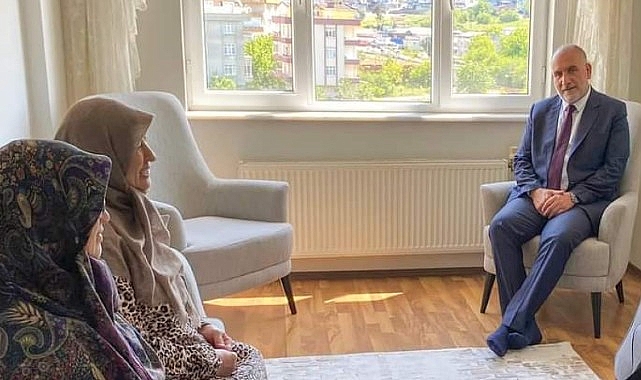 Başkan İbrahim Sandıkçı'dan Anlam Yüklü Ziyaret
