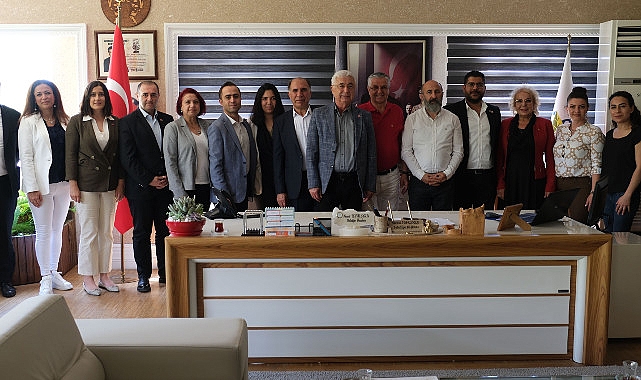 CHP İl yönetiminden Başkan Topaloğlu'na ziyaret