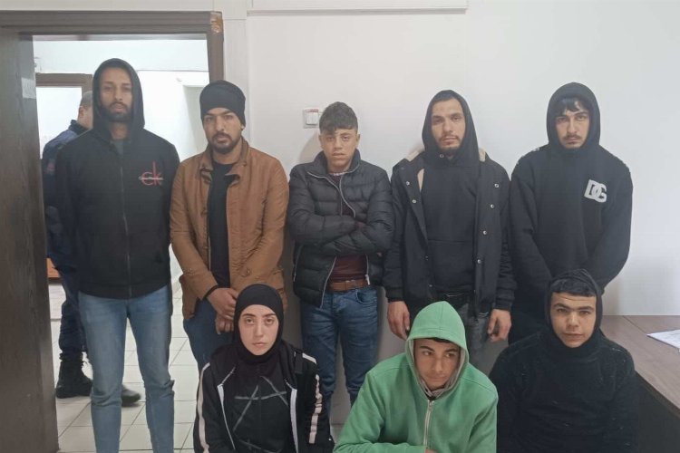 Edirne’de 11 göçmen yakalandı