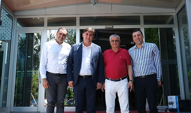 Fethiye Belediye Başkanı Karaca'dan Başkan Topaloğlu'na ziyaret