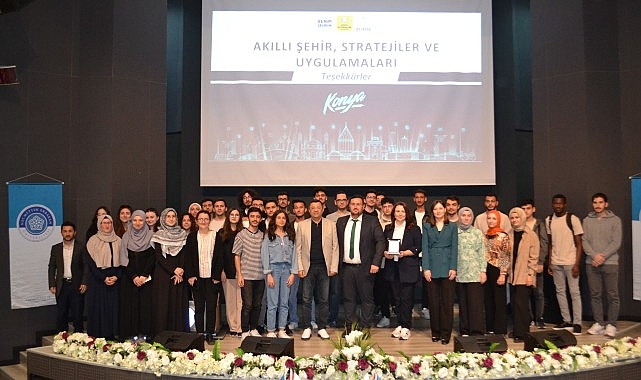 Konya Büyükşehir, NEÜ Mühendislik Öğrencilerine “Akıllı Şehir, Stratejiler ve Uygulamaları"nı Anlattı