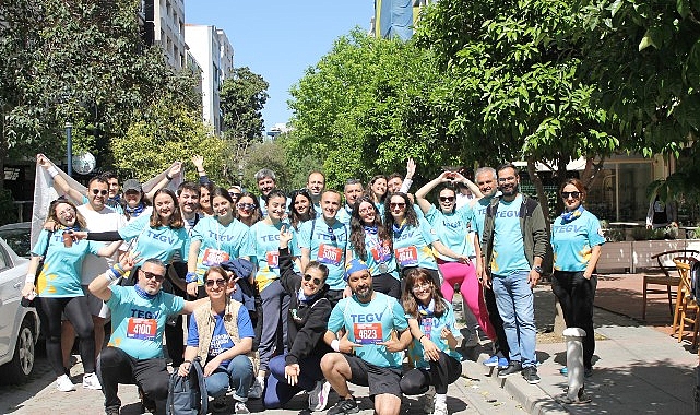 TEGV'in Maraton İzmir'de yürüttüğü kampanyayla 188 çocuk nitelikli eğitim desteğiyle buluştu